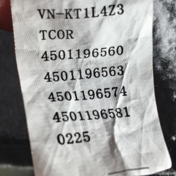 Vans Full Zip or Button Sweatshirt Jacket w/hood - Picture 6 of 6